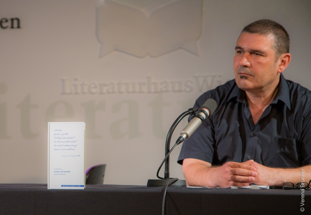 Rudolf Kraus Lesung Literaturhaus Wien 8/6/2016